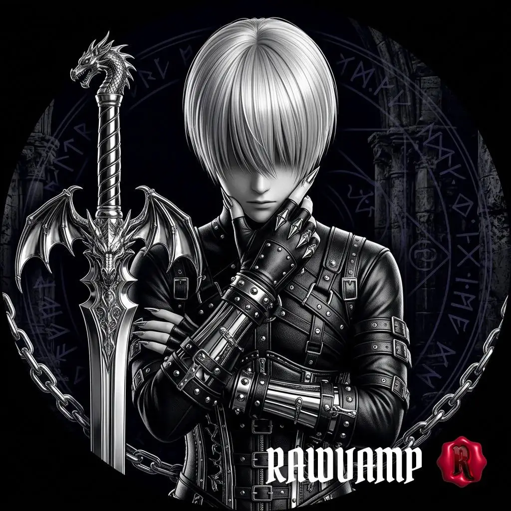 Cinematic black and white pfp with high contrast Noir filter