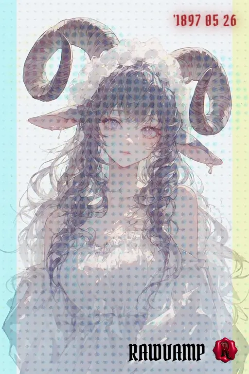 Glitch art generator producing a faded vhs tracking error effect with pale gothic tones