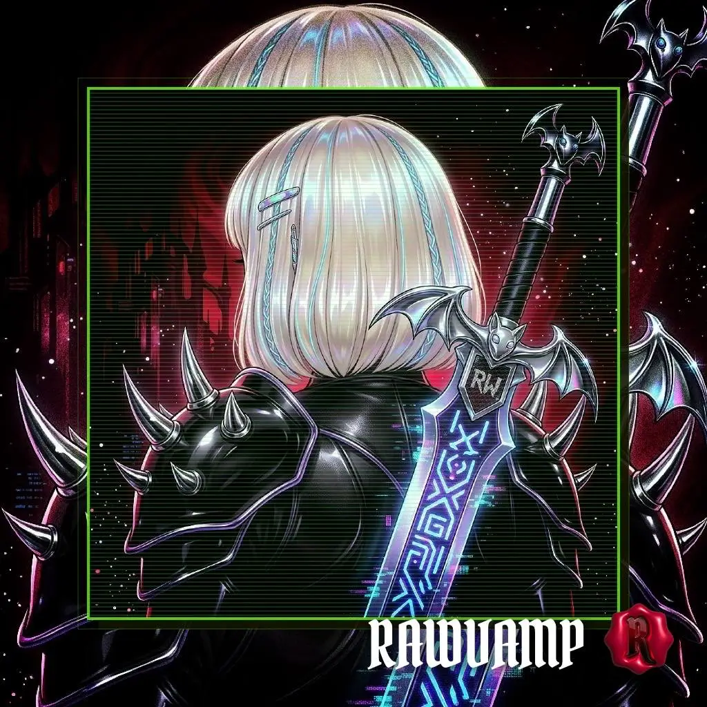 Aesthetic dark pfp utilizing heavy CRT scanlines and digital noise